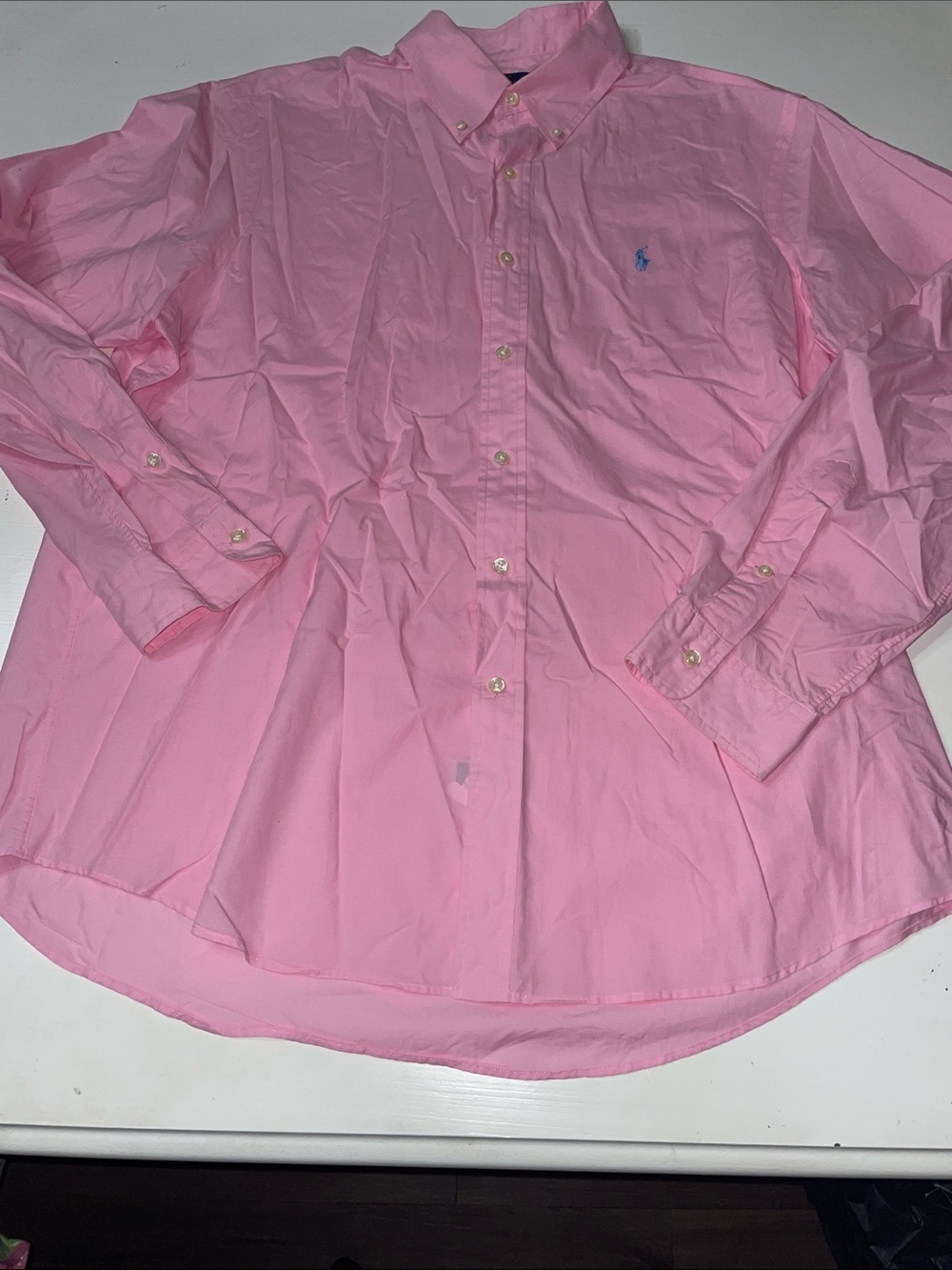 Ralph Lauren pink dress shirt size XL